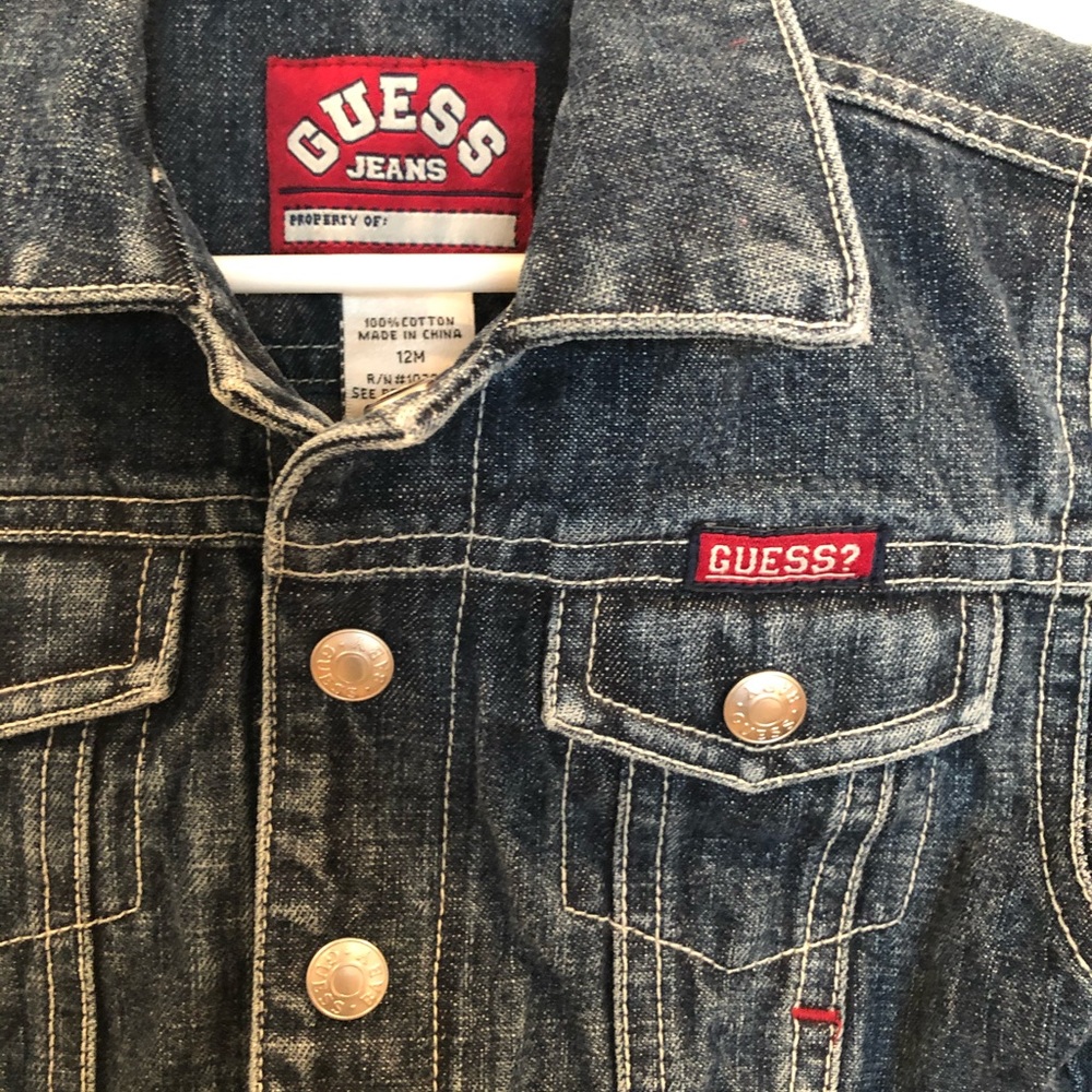 Baby size 12 months Guess Jean Jacket
